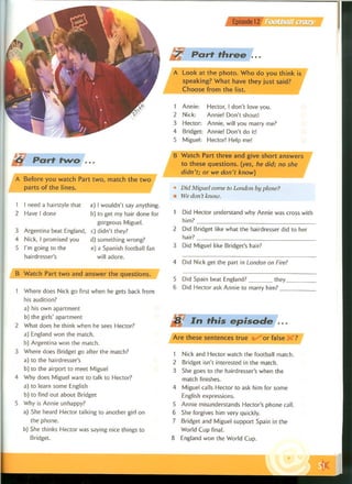 Extra English - Work book 1