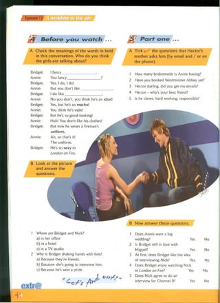 Extra English - Work book 1