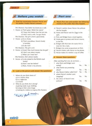 Extra English - Work book 1