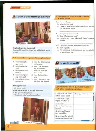 Extra English - Work book 1