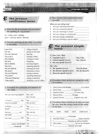 Extra English - Work book 1