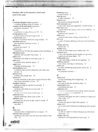 Extra English - Work book 1