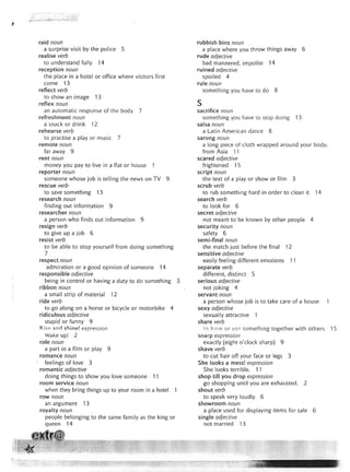 Extra English - Work book 1