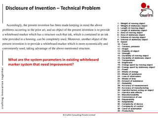 Workbook Advanced Patent Analysis Using TRIZ and Other Techniques Slide 19