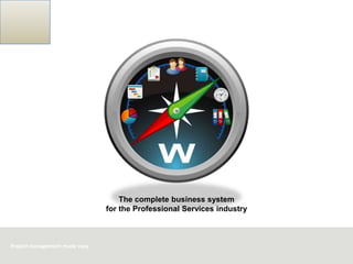 The complete business systemfor the Professional Services industry 