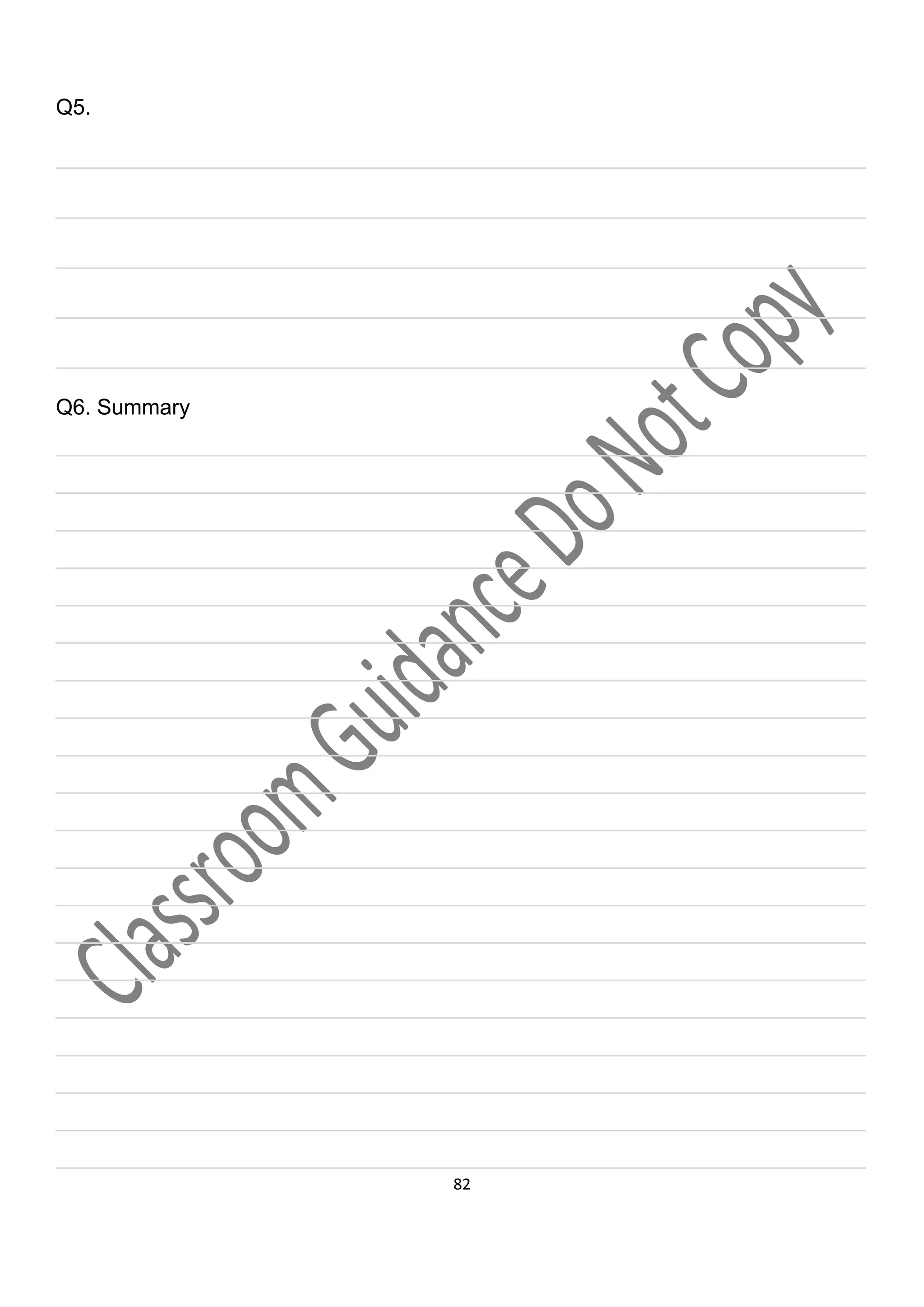 Q5.

___________________________________________________________________

___________________________________________________________________

___________________________________________________________________

___________________________________________________________________

___________________________________________________________________

Q6. Summary
___________________________________________________________________
___________________________________________________________________
___________________________________________________________________
___________________________________________________________________
___________________________________________________________________
___________________________________________________________________
___________________________________________________________________
___________________________________________________________________
___________________________________________________________________
___________________________________________________________________
___________________________________________________________________
___________________________________________________________________
___________________________________________________________________
___________________________________________________________________
___________________________________________________________________
___________________________________________________________________
___________________________________________________________________
___________________________________________________________________
___________________________________________________________________
___________________________________________________________________
                                82
 