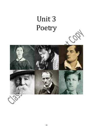Unit 3
Poetry




  16
 
