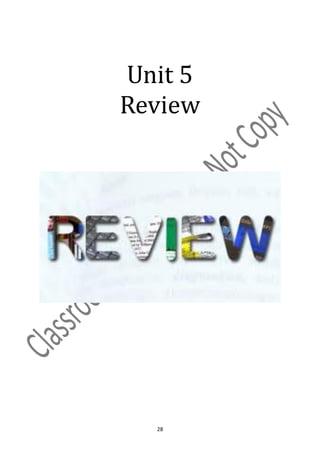 Unit 5
Review




  28
 