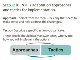 Adaptation Workbook Steps | PDF