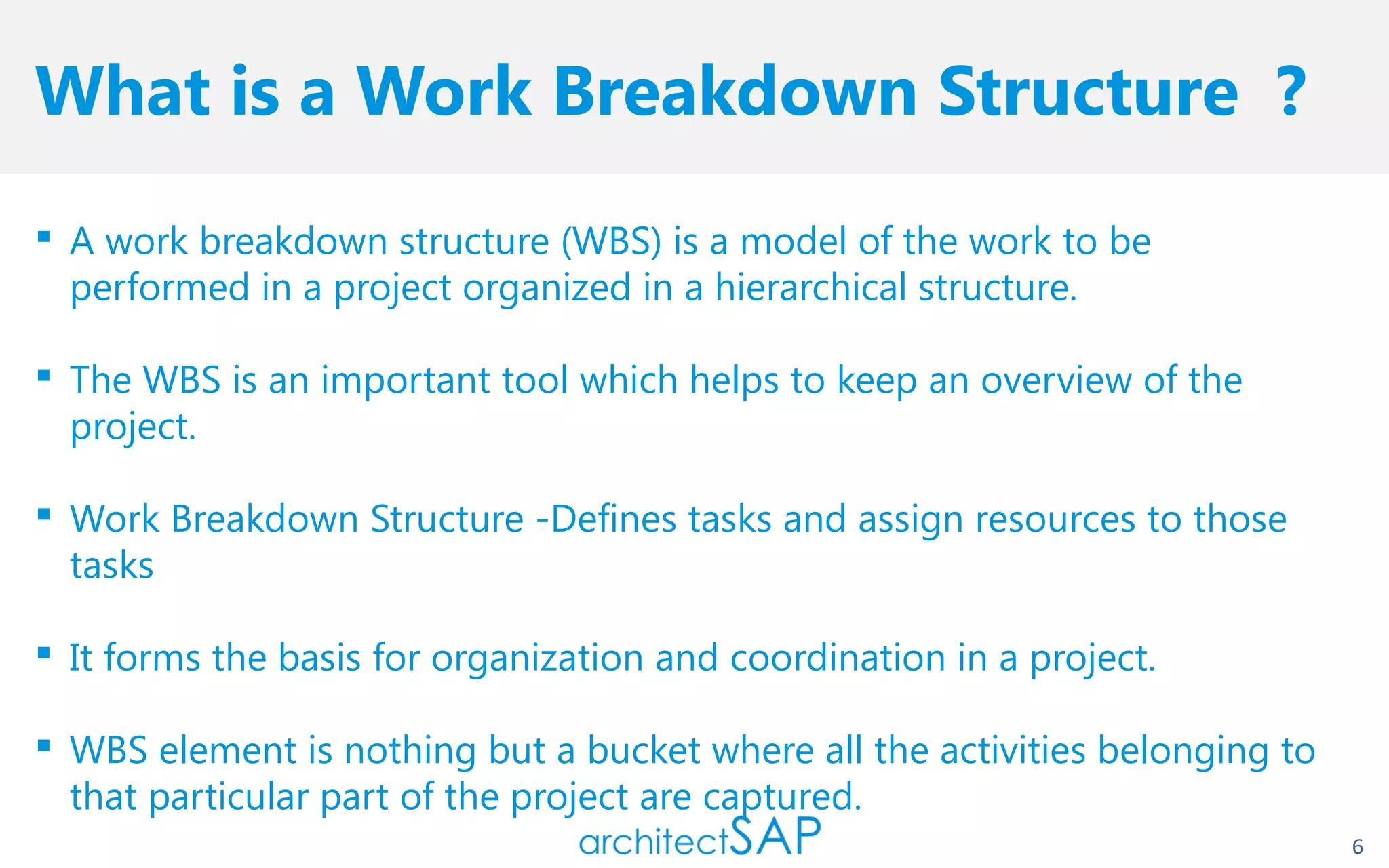 WBS Structure –Essential Element In Project Management | PPT