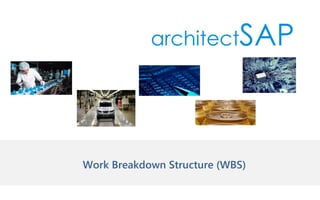 Work Breakdown Structure (WBS)
 