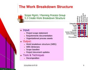 Work breakdownstructure | PPT | Home Improvement | Home & Garden