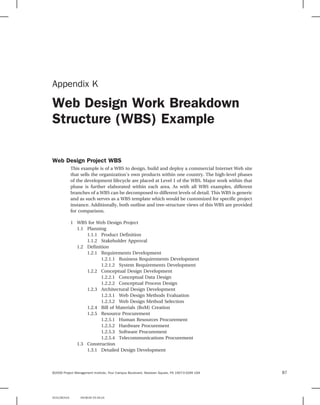 Web Breakdown Structure Example Work Breakdown Structure PMI.pdf