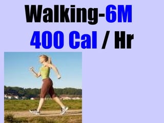 Walking-6M
400 Cal / Hr
