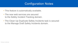 Workday 31 Safety Incident Tracking: Enhancements and Best Practices | PDF
