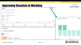 workday implementtion project plan with details | PDF