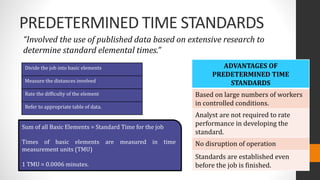 Work design & measurement | PPTX