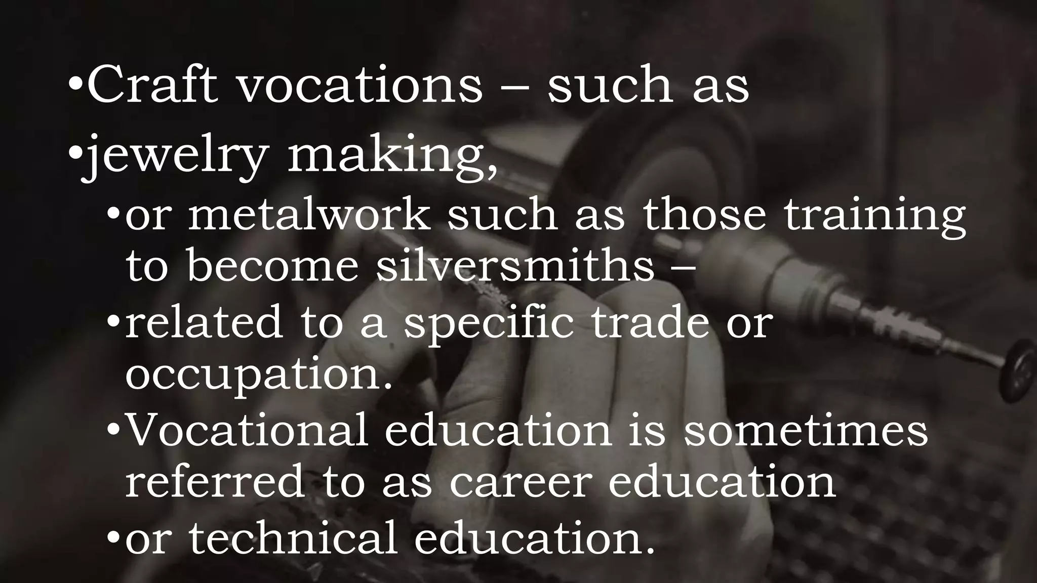 What Is Work Education Vocatioan Education And Experiential Learning PPT what-is-work-education-vocatioan-education-and-experiential-learning-ppt
