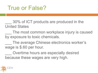 Worker Health & Safety