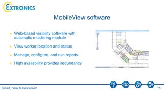 Extronics Advance AeroScout Real Time Worker Location use case | PPTX