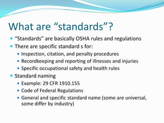 Worker Safety / OSHA | PDF