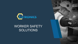 AeroScout Worker Safety & Contractor Tracking from Extronics | PPTX