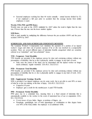 Louisiana Workers Compensation 101 | DOCX
