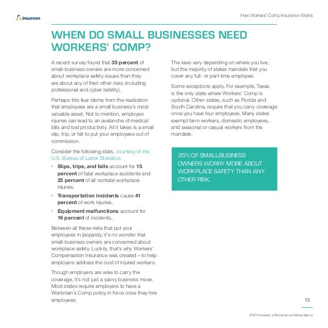 workers compensation white paper workers comp form 19