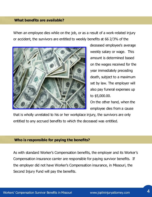 Workers' Compensation Survivor Benefits in Missouri
