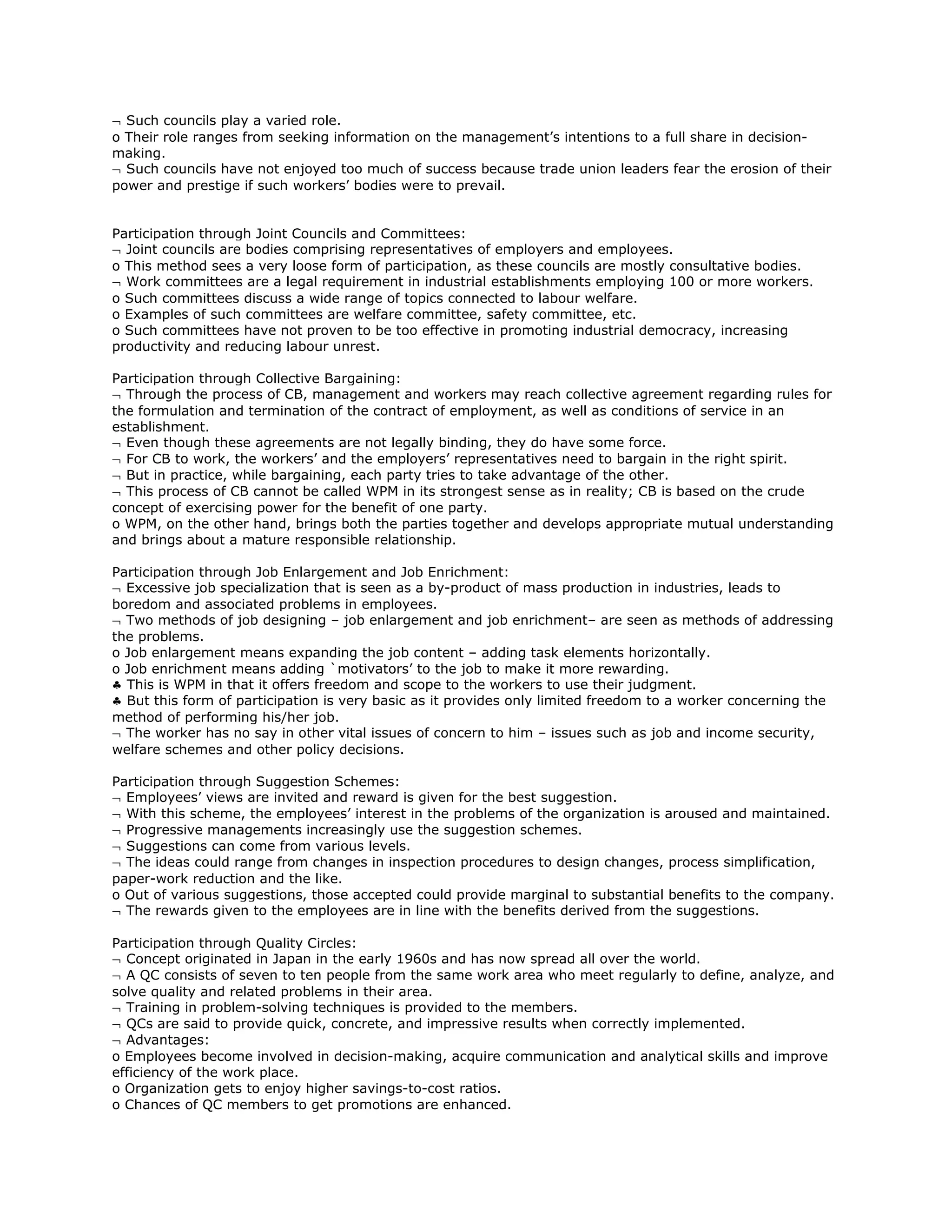 Workers of orgnigation