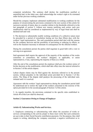 Substantial Modification Definition Worker's statute | PDF