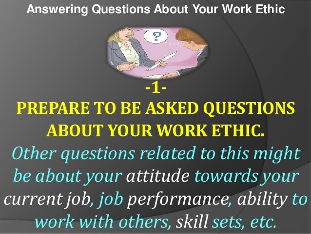 work ethic questions