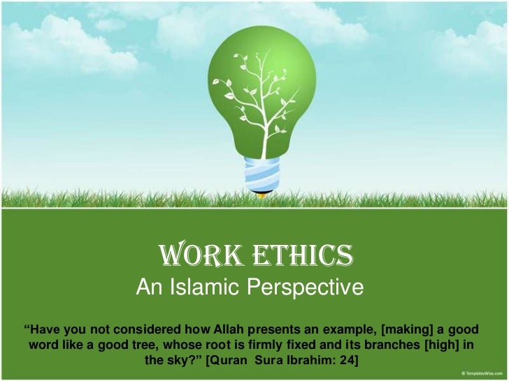 work ethics examples