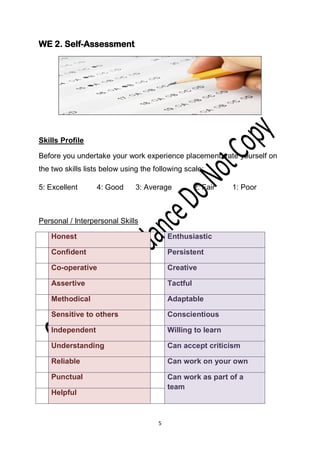 Work Experience 1 Learner S Record Pdf Work Experience 1 Learner S Record Pdf