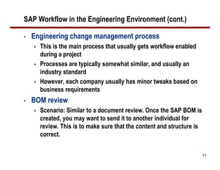 Methods To Leverage SAP Workflow