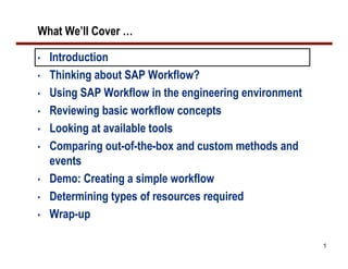 Methods To Leverage SAP Workflow