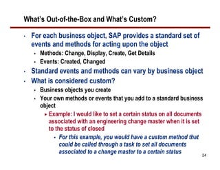 Methods To Leverage SAP Workflow