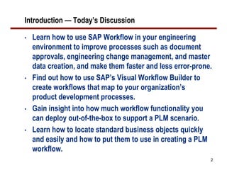 Methods To Leverage SAP Workflow