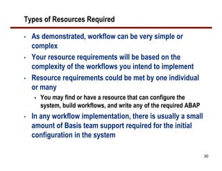 Methods To Leverage SAP Workflow