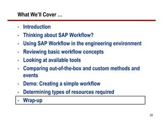 Methods To Leverage SAP Workflow