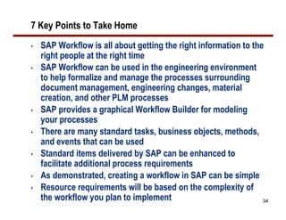Methods To Leverage SAP Workflow