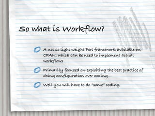 Workflow NPW2010