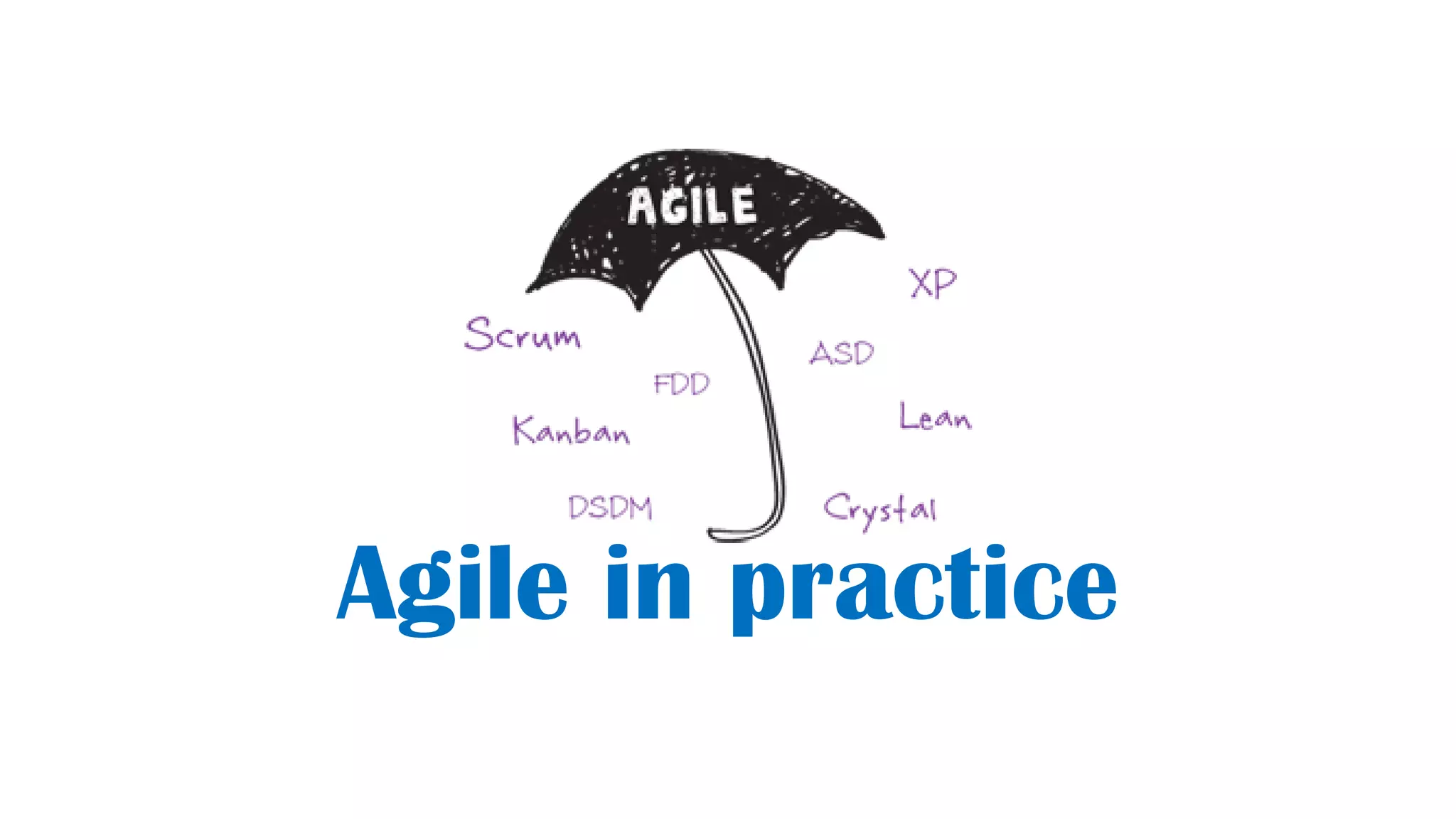 Agile in practice
 