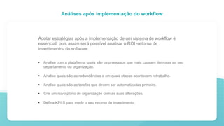 Workflow - Porque possuir um fluxo de trabalho organizado - Deskfy | PDF