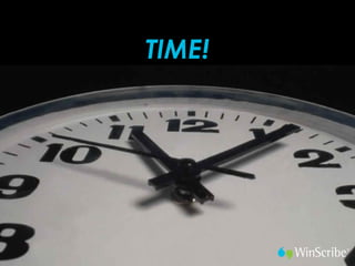 TIME!
 