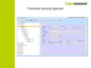 Formulier keuring objecten

 
