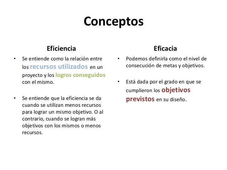 Workflow eficiencia y eficacia