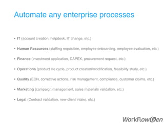 Workflowgen for iManage | PDF