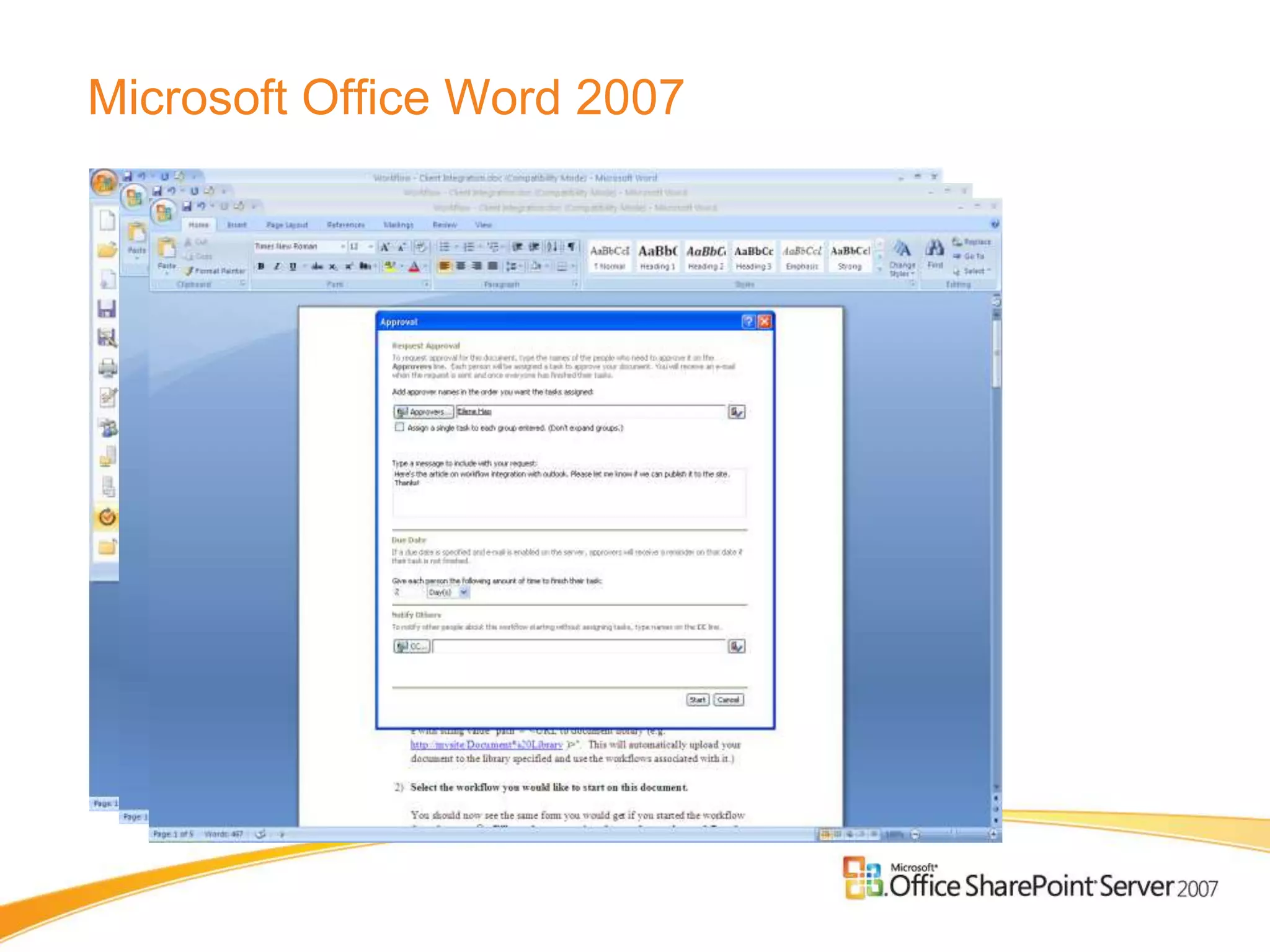 Microsoft Office Word 2007
 