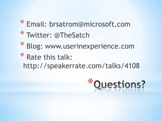 Ruby Statemachine :: http://bit.ly/rstatemachineMassTransit:: http://masstransit-project.com/WF4 :: http://bit.ly/wf4-msdn WebMatrix :: http://bit.ly/devlink-wmDemo Source :: http://github.com/bsatrom/WorkflowSystems2010Resources
